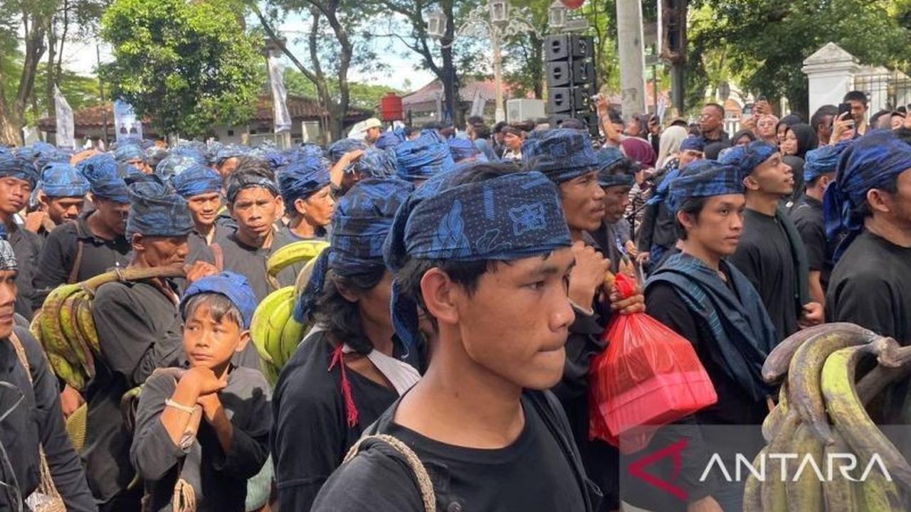 Gubernur Banten Apresiasi Konsistensi Warga Baduy Jaga Tradisi Seba Baduy