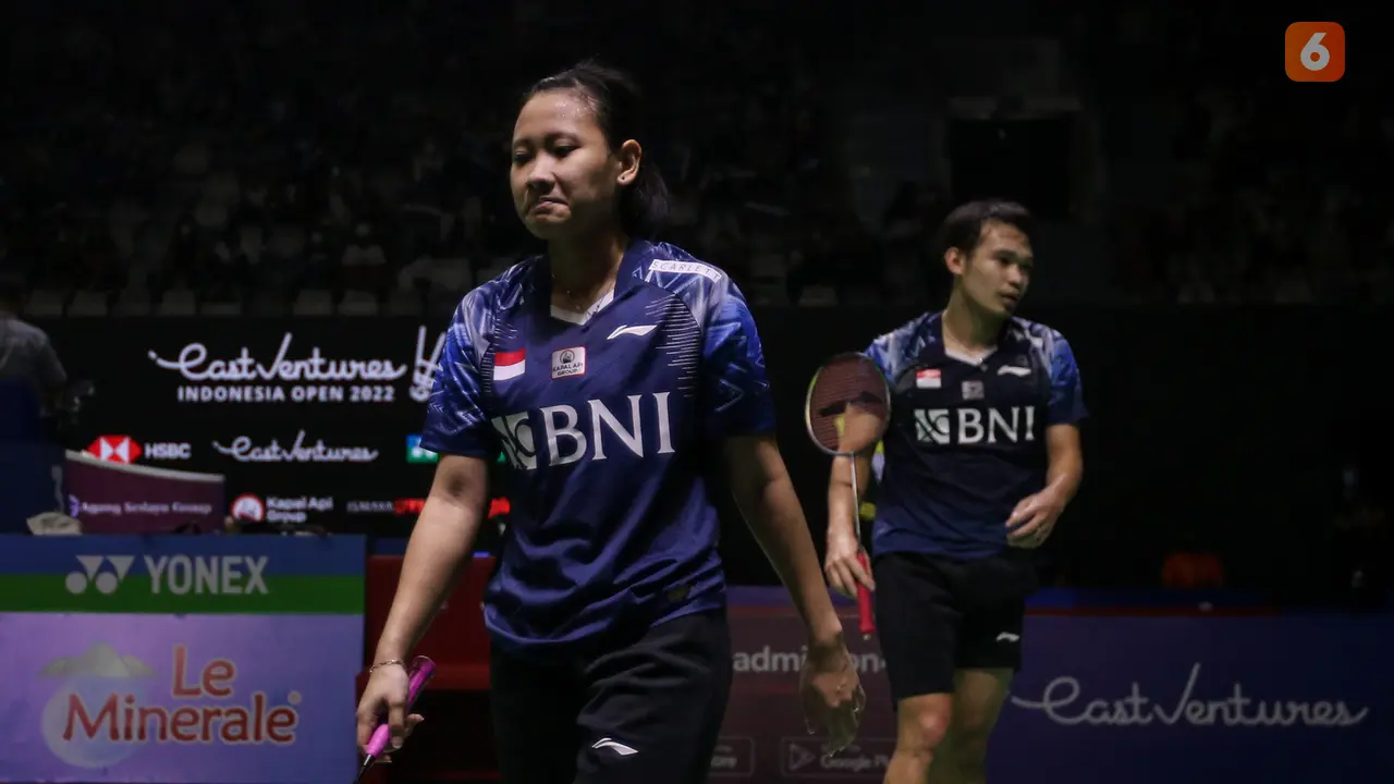 East Ventures Indonesia Open 2022: Rinov Rivaldy/Pitha Haningtyas Mentari