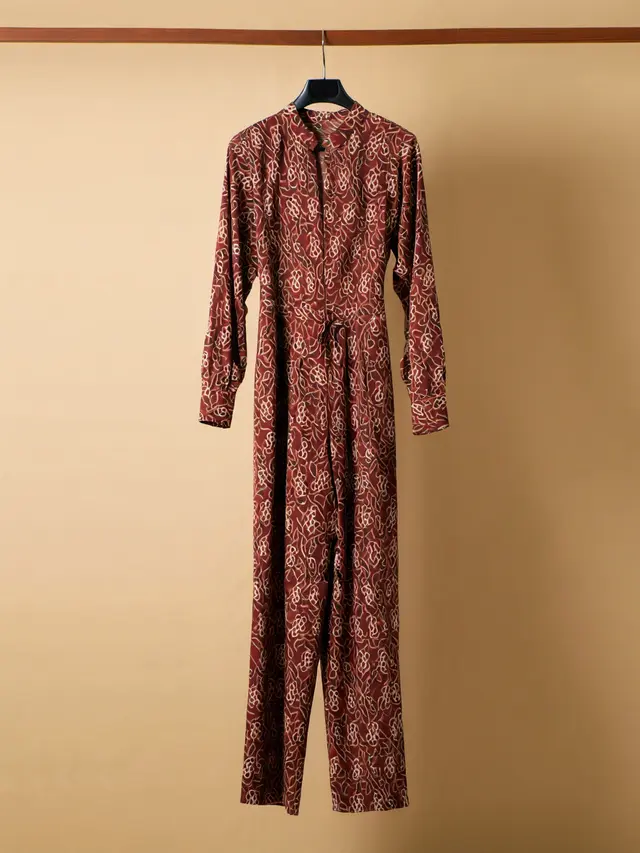 Model Batik Wanita Jumpsuit