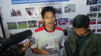 Artis dan Presenter Ibnu Jamil berharap kisrus sepak bola nasional segera berakhir (Liputan6.com/Okan Firdus)