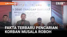 Badan Nasional Penanggulangan Bencana atau BNPB melakukan pencarian korban tewas, robohnya Pondok Pesantren Al Khoziny, Buduran, Kabupaten Sidoarjo, Jawa Timur selesai hari ini, Senin (6/10).