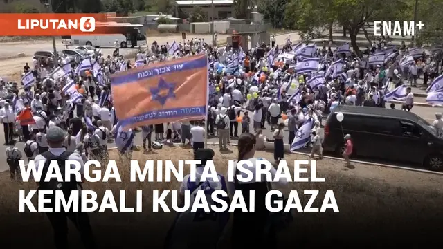 Enggan Berdamai dengan Hamas, Warga Minta Israel Kembali Duduki Gaza