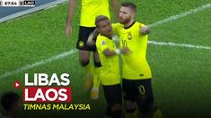 Berita video highlights laga Grup B Piala AFF 2022 antara Timnas Malaysia melawan Timnas Laos yang berakhir dengan skor 5-0, Sabtu (24/12/2022) malam hari WIB.