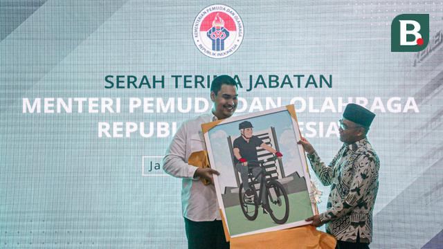 Serah Terima Jabatan Menteri Pemuda dan Olahraga Tahun 2023