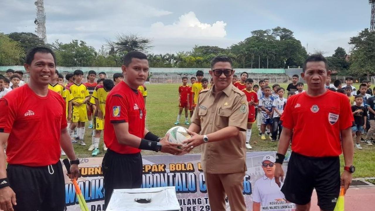Pemkot Gorontalo Gelar Turnamen Sepak Bola Usia Dini, Cetak Bibit Unggul Daerah