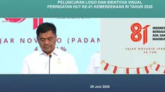 Istana Umumkan Logo Resmi HUT ke-81 RI Karya Desainer Padang