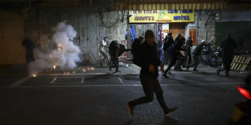 Bentrokan Polisi Israel dan Warga Palestina di Bulan Ramadhan