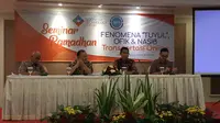 Seminar Ramadan: Order Fiktif di Transportasi Online di Indonesia. Liputan6.com/ Agustinus Mario Damar