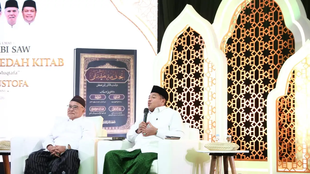 Rais Syuriyah Pengurus Besar Nahdlatul Ulama (PBNU) KH Abdul Ghofur Maimoen atau Gus Ghofur