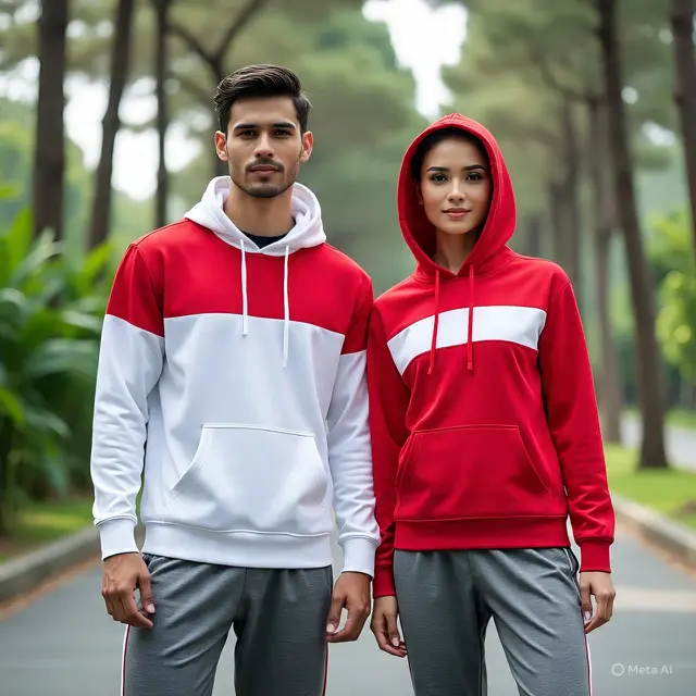 13 Ide Outfit Jalan Sehat HUT RI yang Penuh Semangat Nasionalisme, Tampil Gaya