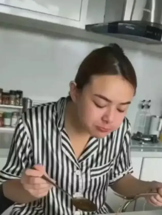 Potret Dapur Rumah Amanda Manopo, Beraksen Minimalis Dipenuhi Nuansa Putih