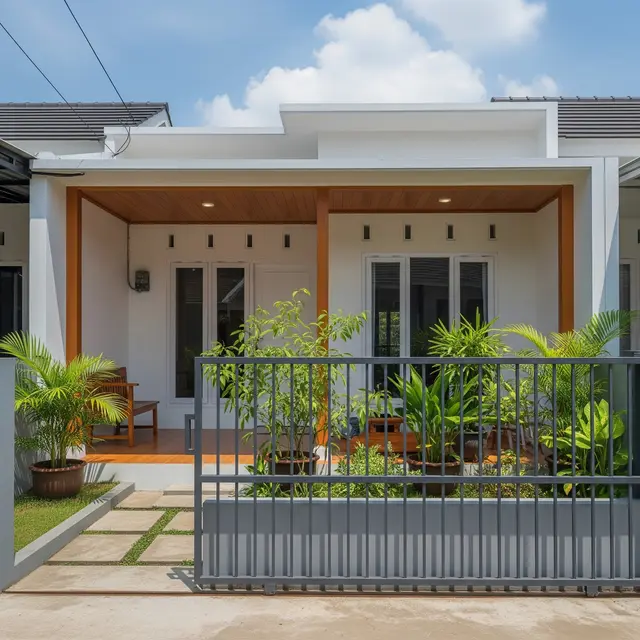 9 Model Pagar Rumah Kecil Terlihat Luas, Bikin Hunian Tampak Modern