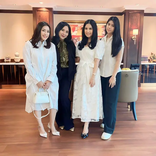 Adu Gaya Anggun Berkelas Annisa Pohan dan Aliya Rajasa, Mantu SBY yang Selalu Tampil Kompak