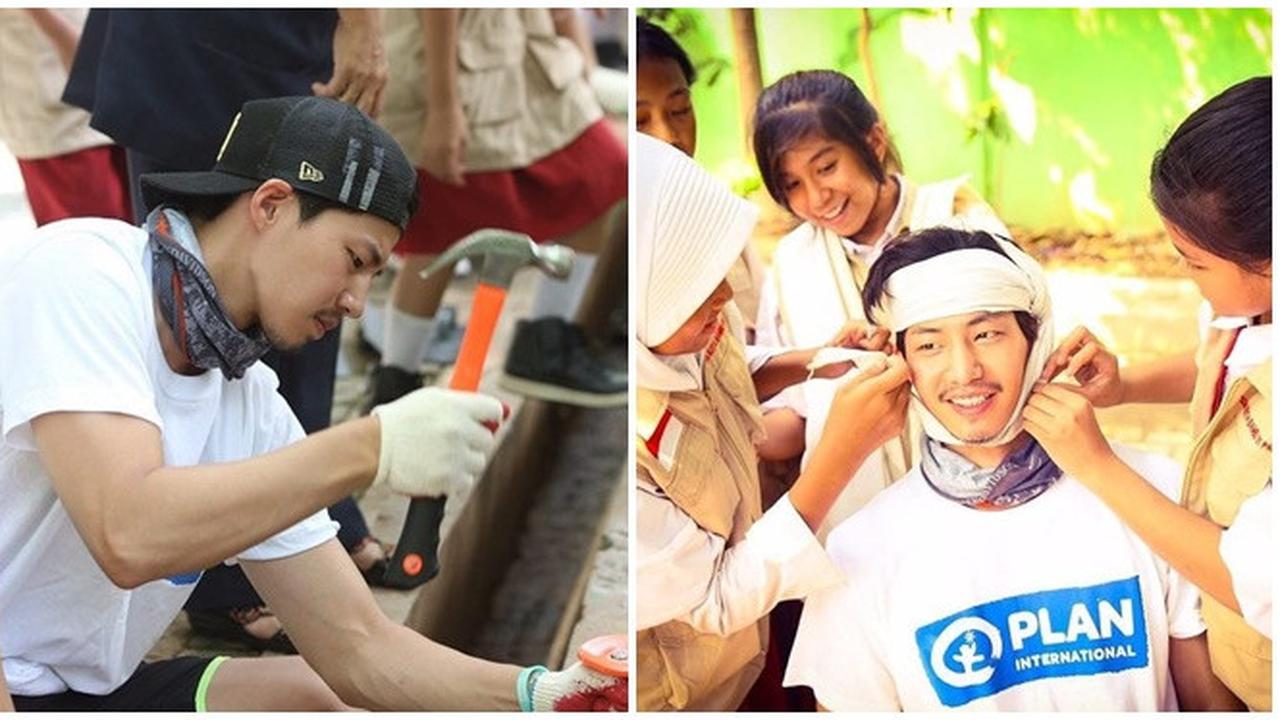 6 Potret Kenangan Song Jae Rim di Indonesia, Pernah Ikut Kerja Bakti Bareng Warga