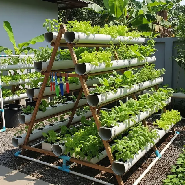 9 Ide Hidroponik Kreatif Pakai Talang Air Bekas Jadi Kebun Modern, Solusi Lahan Terbatas