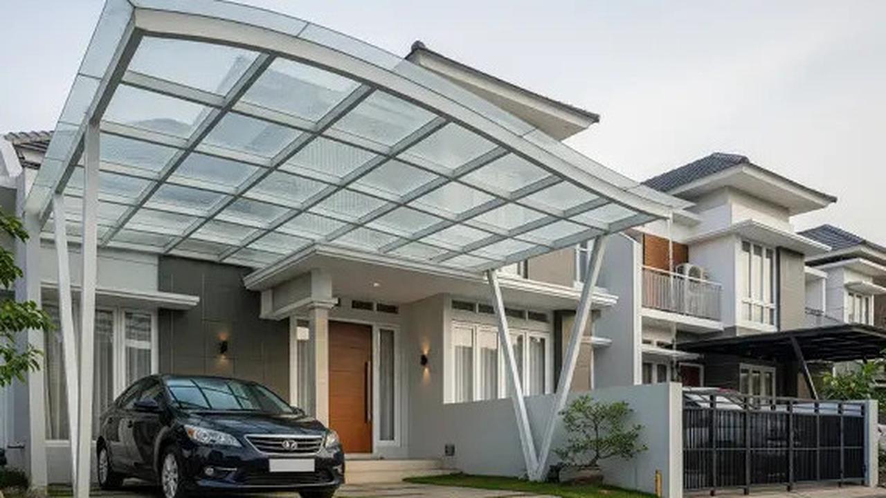 8 Model Carport Batu Andesit Terbaik 2025, Kokoh dan Estetik untuk Rumah Minimalis