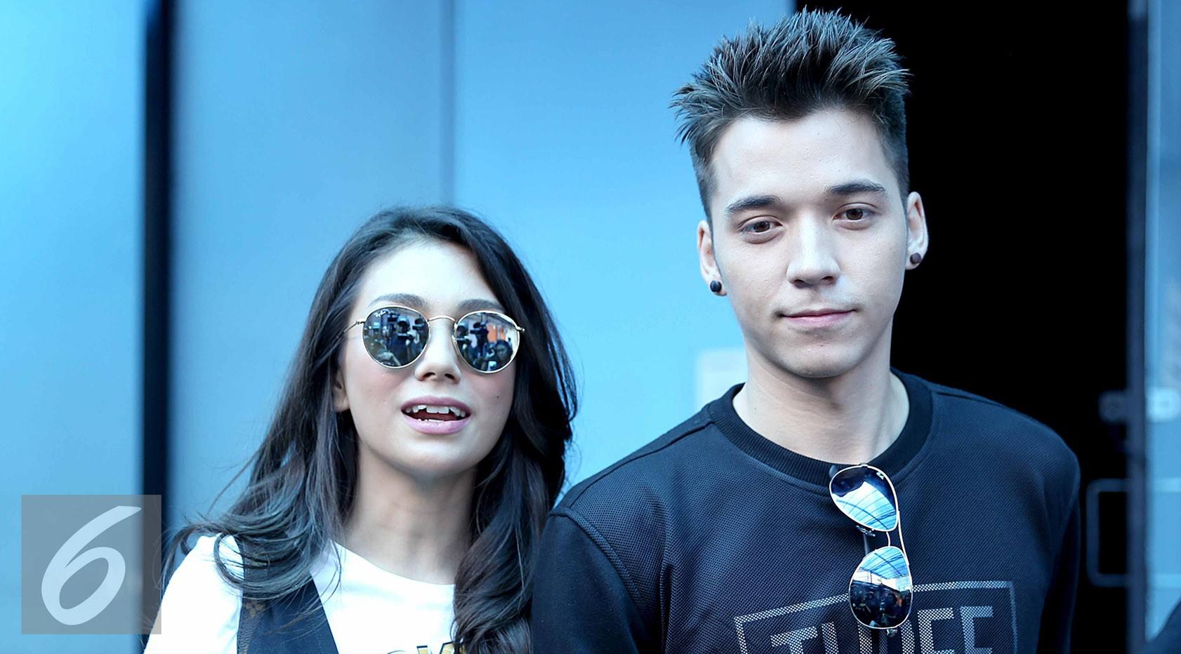 Stefan William dan Celine Evangelista (Herman Zakharia/Liputan6.com)
