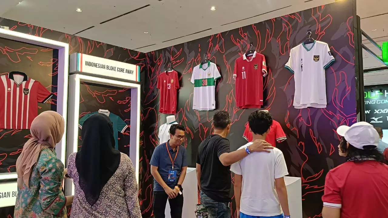 Jersey bola ikut mejeng di JSD 2024