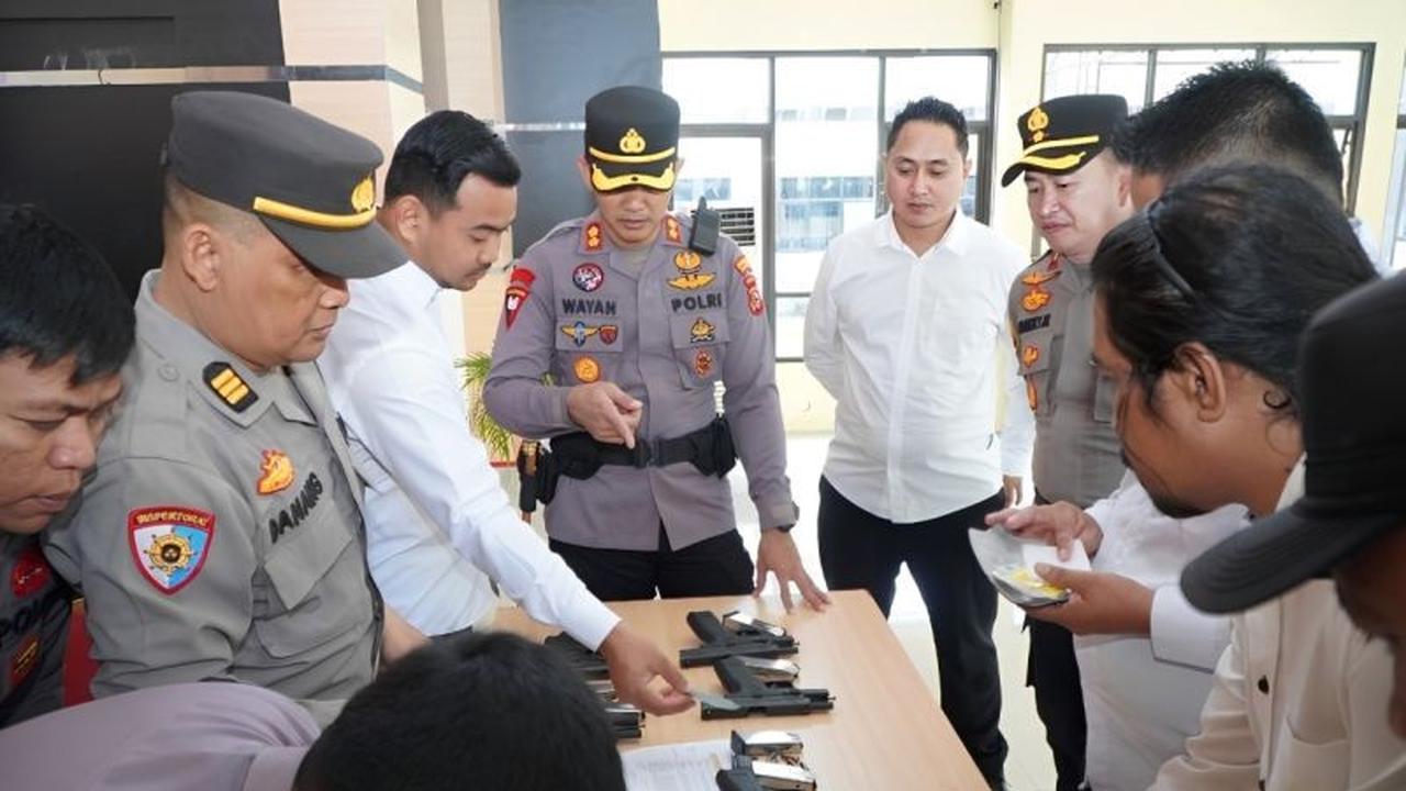 Kapolres Banggai Tegaskan Pentingnya Penggunaan Senjata Api Dinas Polri Sesuai Prosedur