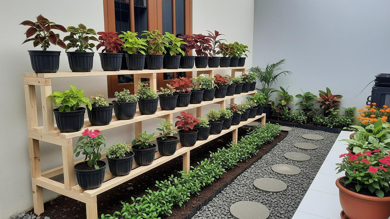 15 Ide Kebun Buah di Rumah dengan Sentuhan Kayu, Asri dan Fungsional