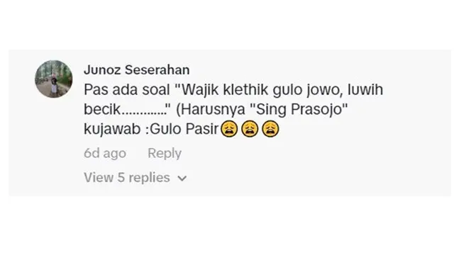 6 Cerita Kocak Warganet Jawab Soal Ujian Bahasa Jawa, Bikin Geleng Kepala