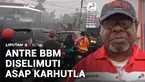 Tak hanya di Bali, antrean pembeli BBM juga terjadi di Kalimantan Barat. Warga terpaksa antre BBM  berjam-jam di tengah kepungan kabut asap akibat kebakaran hutan dan lahan.