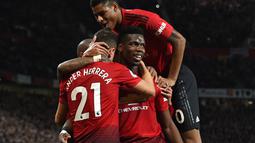 Terlebih lagi lini depan Setan Merah hanya diisi oleh pemain muda. Hal tersebut membuat lini depan Man United butuh pemain cepat yang berpengalaman. (AFP/Paul Ellis)
