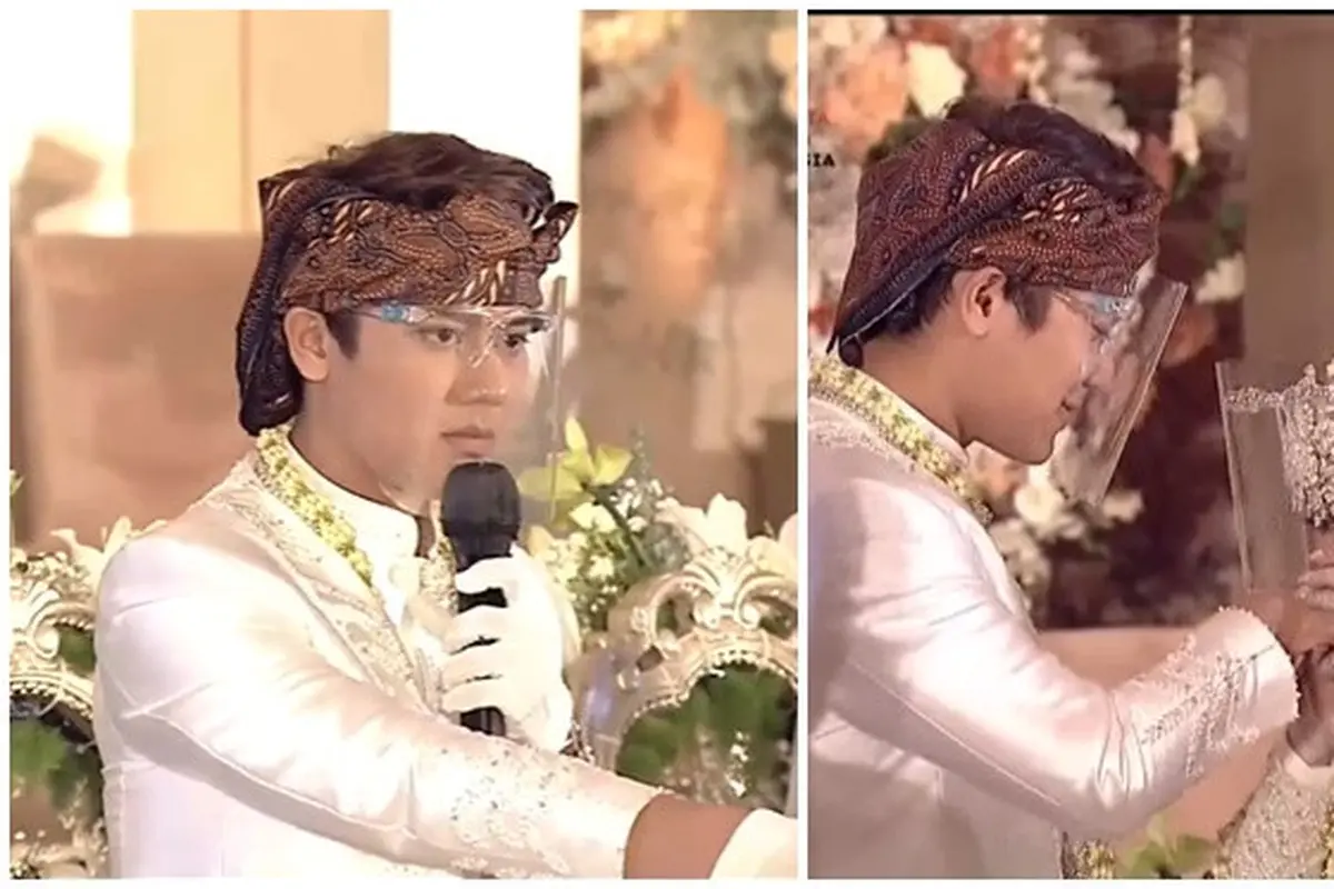 6 Momen Akad Nikah Rizky Billar dan Lesty Kejora, Mahar Rp 1 Miliar Bikin Takjub