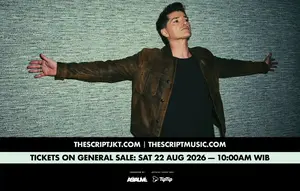 Konser The Script di Indonesia 2027 Digelar 3 April, Tiket Mulai Rp 650 Ribu