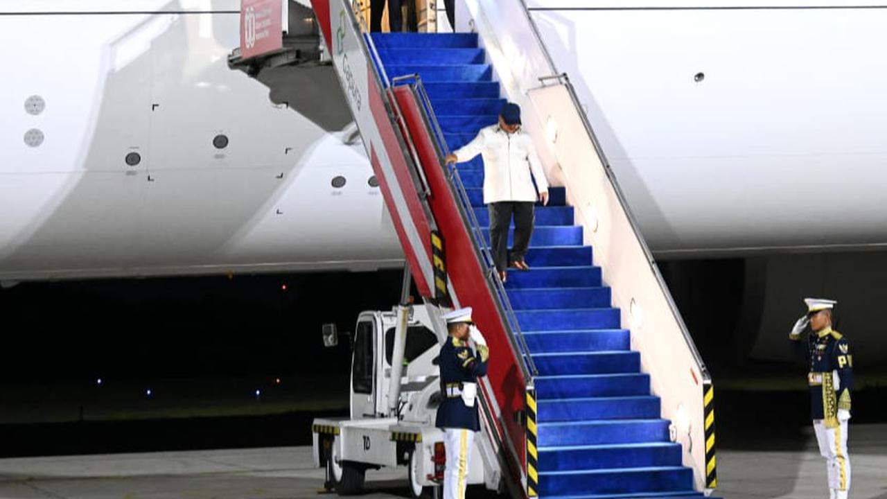 Kunjungan Sehari ke Australia Rampung, Prabowo Langsung Kembali ke Tanah Air