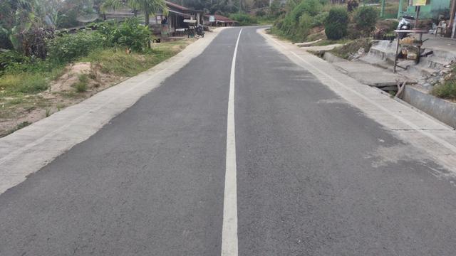 Proyek pembangunan jalan di Sumut