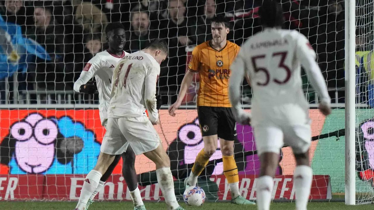 Newport County vs Manchester United