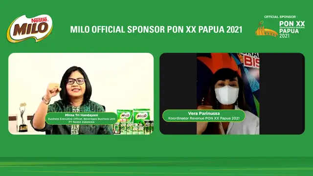 Nestle MILO menjadi sponsor baru untuk PON Papua.