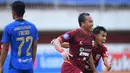 Borneo FC sukses meraih kemenangan tipis 1-0 atas PSIS Semarang dalam pekan ke-11 BRI Liga 1 2021/2022 di Stadion Maguwoharjo, Sleman, Sabtu (6/11/2021). (Bola.com/Nandang Permana)