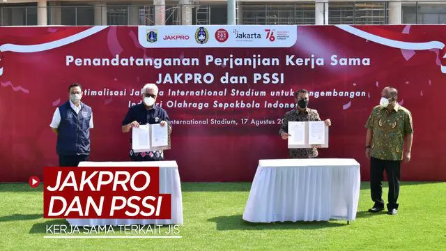 Berita video Timnas Indonesia bisa menggunakan dengan optimal Jakarta International Stadium setelah adanya kerja sama antara Jakpro dan PSSI pada Selasa (17/8/2021) siang hari WIB.