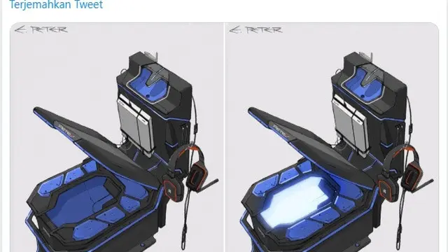 Desain Toilet Gaming Ala Jepang, Buat Kamu Betah Bermain Game