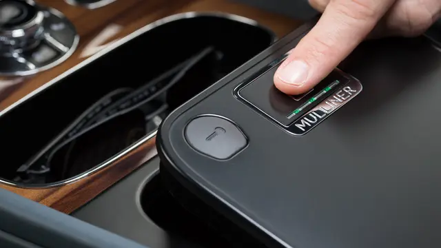 Fitur pengenalan sidik jari Bentley