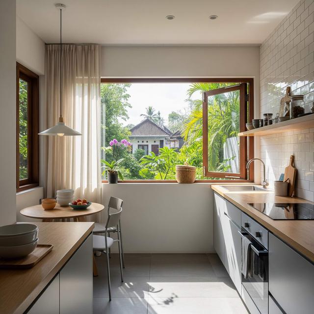 Desain Dapur Kecil Ukuran 3x3 Tapi Terasa Lega