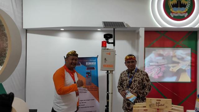 Sistem peringatan dini (EWS) Longsor bernama Elwasi yang dikembangkan BPBD Banjarnegara memenangi ajang Krenova Jateng dan akan mewakili Jateng di pentas nasional. (Liputan6.com/BPBD Banjarnegara/Muhamad Ridlo)