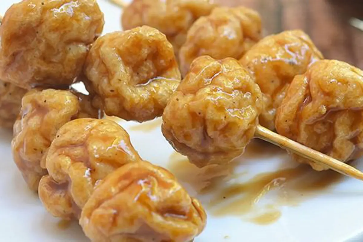 Sate bakso udang/copyright mastercook.com