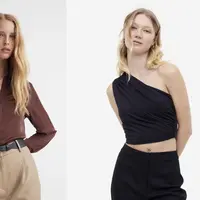 Cara memilih baju atasan yang cocok untuk perempuan berbahu lebar (foto: HM.dok)