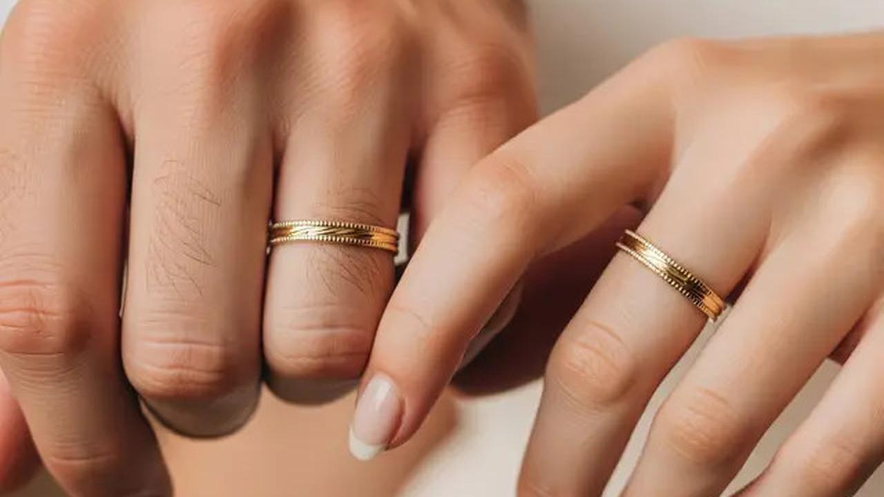 8 Model Cincin Emas 1 Gram untuk Couple, Simple tapi Bermakna