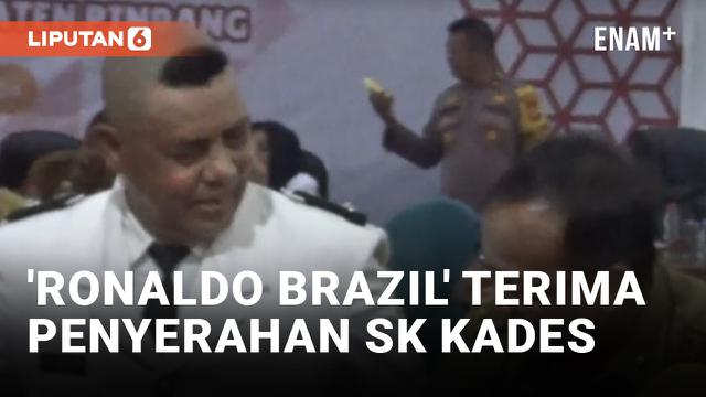 Terima SK Penambahan Masa Jabatan, Sejumlah Kades Tampil dengan Gaya Rambut Nyentrik