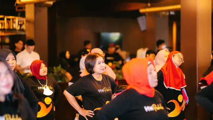HW Peduli Gelar Senam Bersama hingga Pelatihan Memasak
