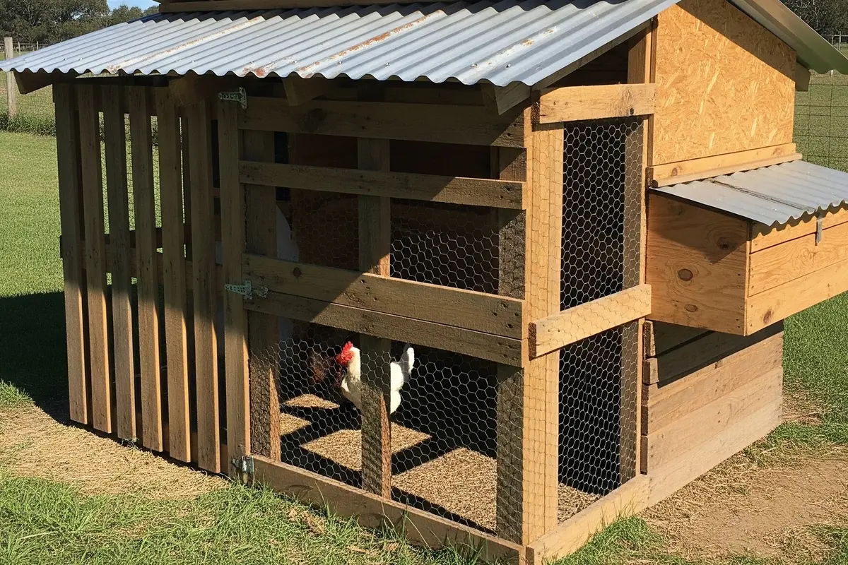 Model Kandang Ayam Petelur (Gemini AI)