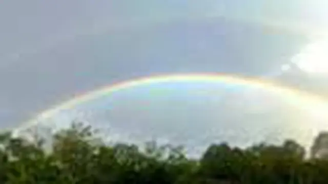 Dua Pelangi di Langit Lubuk Linggau