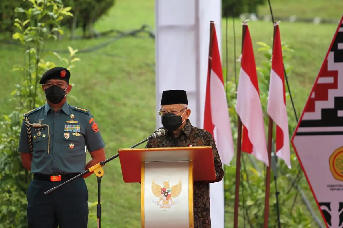 Wakil Presiden (Wapres) Ma'ruf Amin
