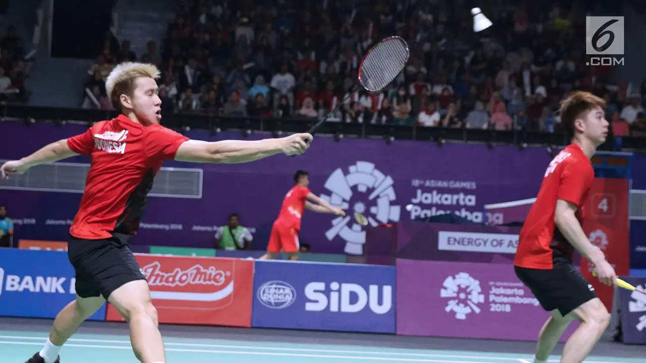 Kevin dan Marcus Berjaya Tak terbendung, Indonesia Unggul 2-0