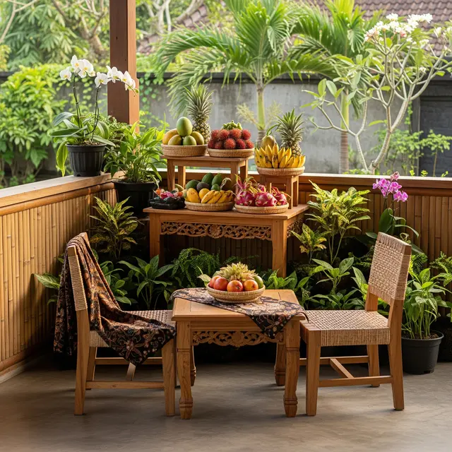 9 Model Teras Rumah Tipe Kecil dengan Taman Buah Mini, Lahan Sempit Jadi Kebun Produktif