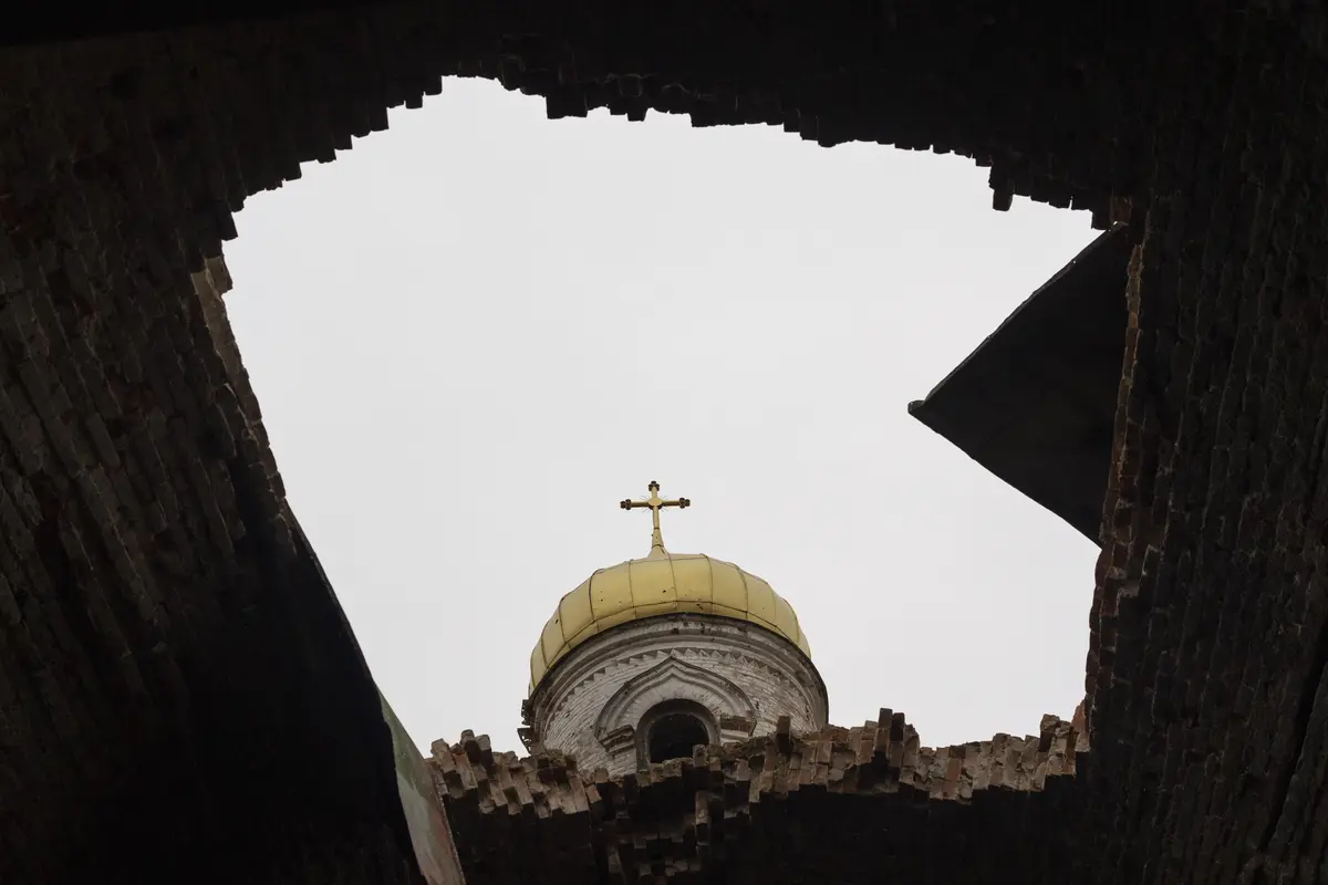 Desa Ukraina menghadapi Paskah tanpa gereja
